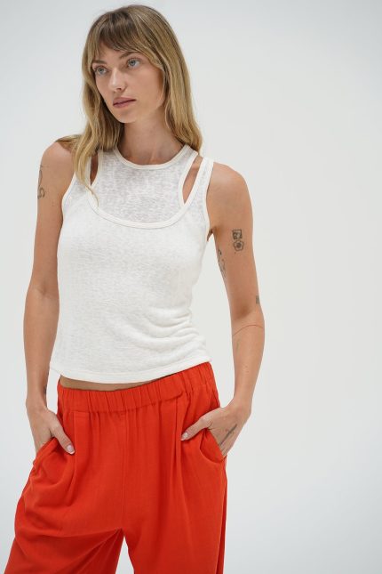 Maris Tank - Whisper White