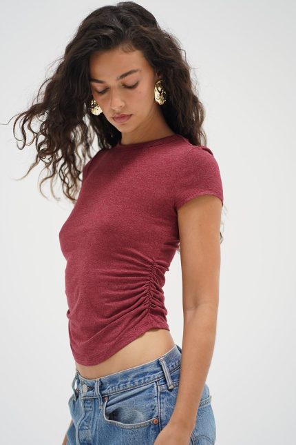 Saige Short Sleeve Top - Phoenix